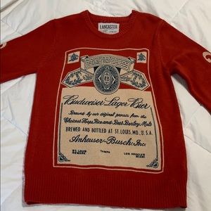 Budweiser sweater